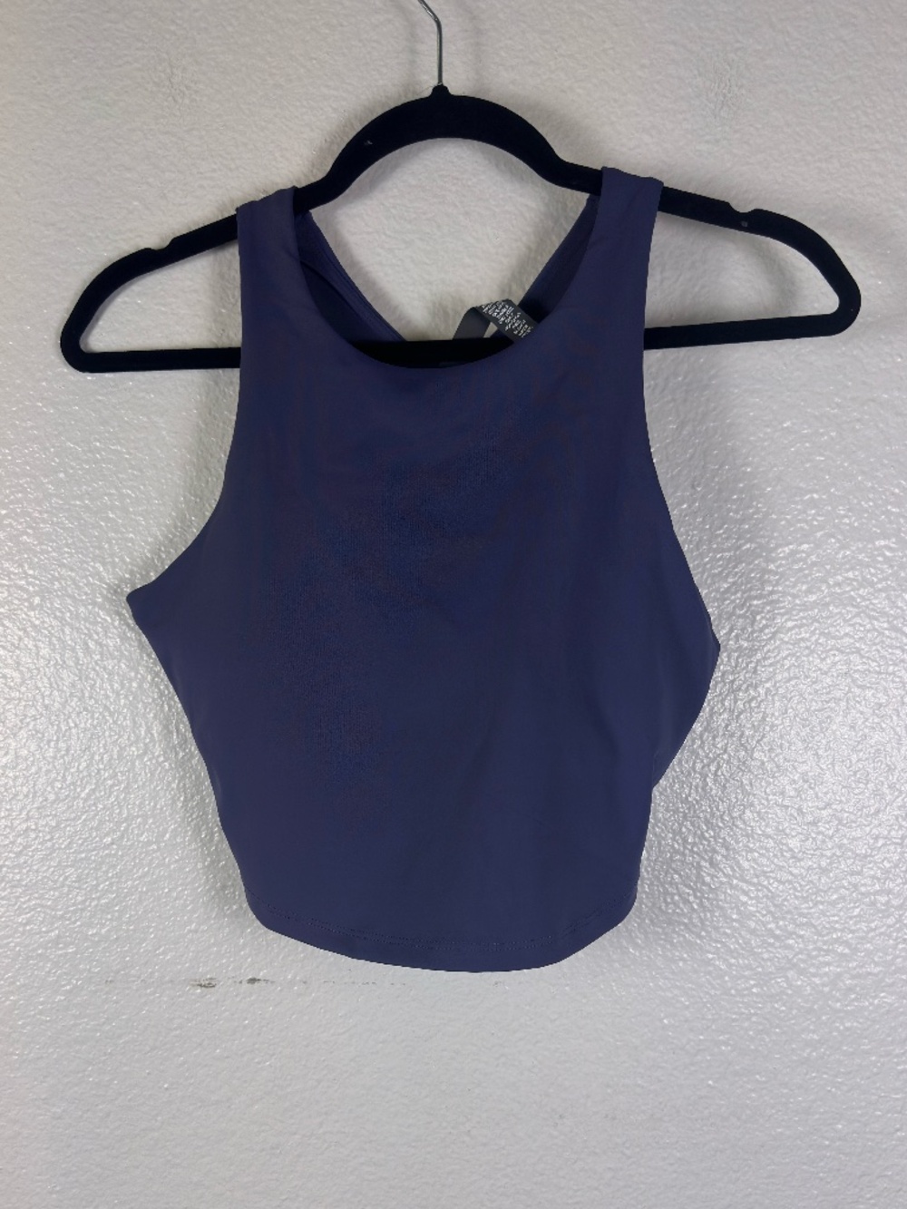 Leapstride Women's High Neck Crop Tank Top. Sz M.